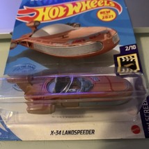 2021 Hot Wheels Star Wars X-34 Landspeeder 12/250 HW Screen Time 2/10 Fi... - $11.76