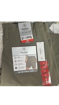 Hurley Mens Shorts All Day Hybrid Size 28 20&quot; Length Woodlands Green - $19.34