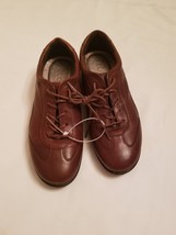 Ecco women Oxford lace up shoes &quot;Babbet&quot; Brown 38 - £22.59 GBP