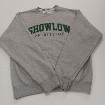 Port & Company SHOWLOW SPIRITLINE Men's Gray Essential Fleece Sweatshirt Size S image 11