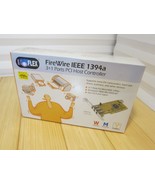 IO Flex FireWire IEEE 1394a Adapter 3+1 Ports PCI Host Controller - $23.07 CAD