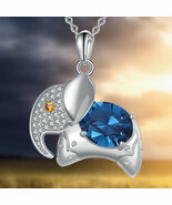 Charming Elephant Necklace Pendant  Perfect Gift Idea - $30.50 CAD