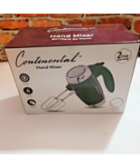Continental 6-Speed Electric Hand Mixer – Black with Chrome Beaters (New) - $524.05 MXN