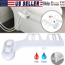 Bidet Fresh Water Spray Kit Non Electric Toilet Seat Attachment Hot Cold... - £69.19 GBP