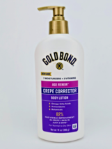 Gold Bond Age Renew Crepe Corrector Body Lotion Hand Moisturizer Face Pump 14 Oz - £21.71 GBP