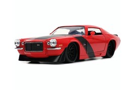 1971 Chevy Camaro 1/24 Scale Diecast Model by Jada - RED - £30.95 GBP
