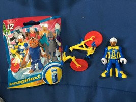 Imaginext Collectable Figure Series 12 Cyclist Bike Racer *NEW/OPENED* c1 - £8.62 GBP