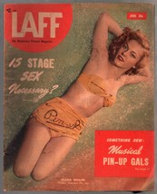 Laff 6/1948-Gloria Whalen pin-up cover-glamour-spicy pix-swimsuits-VG - £53.08 GBP