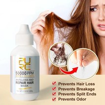 Anti Hair Loss Mask Smoothing Care Repair Damage Straightening Curly Fri... - £15.54 GBP