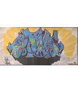 2009 Signed Mike Bilodeau - ZACH - Graffiti Art on Canvas Painting  - $9,189.10 MXN