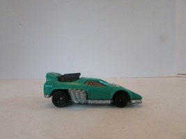 Mattel 1993 Hot Wheels Diecast Car Cw Happy Meal Green Turbo Car H2 - £2.83 GBP