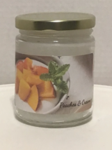Peaches and Cream Candle, Hand poured Candle, Handmade Candle - £2.76 GBP+