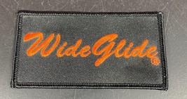 WIDE GLIDE Harley Davidson Motorcycle Patch 4 x 2 Vintage - £10.16 GBP