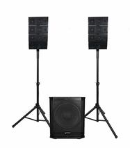 Gemini Sound LRX-448 Professional Bluetooth PA System, Line Array with 4... - $715.96