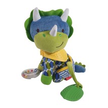 Skip Hop Bandana Buddies Dinosaur Plush Toy Child Soft Clean Infant - £14.94 GBP