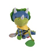 Skip Hop Bandana Buddies Dinosaur Plush Toy Child Soft Clean Infant - £14.70 GBP
