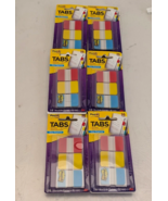 Lot of 6 3M Post-it Durable Index Tab 36 X Write-on Per Pack Red, Blue, ... - €19,83 EUR