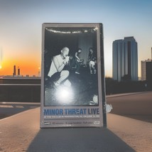 Minor Threat Live VHS 930 Club D.C. 1983 Hardcore Punk   SEALED 1988 - $33.25
