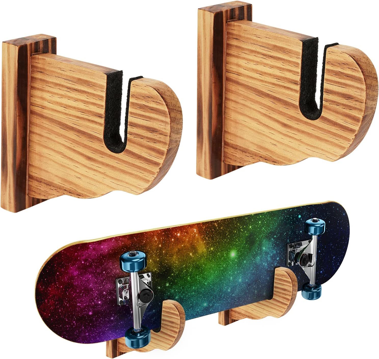 Bijun Skateboard Wall Mount, Skate Deck Wall Mount, Skateboard Horizonta... - $37.94