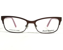 Juicy Couture Kids Eyeglasses Frames JU922 01Z4 Brown Pink Cat Eye 47-15... - $46.54