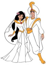Jasmine &amp; Aladdin&#39;s Wedding Metal Cutting Die Card Making Scrapbooking C... - £8.77 GBP