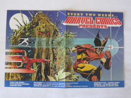 Vintage 1988 Comic Shop 11&quot;x17&quot; Promotional Wall Poster: Marvel Comics P... - £15.41 GBP