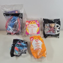 Party Favors McDonalds Lot Sealed Prince Yan, Dinosaur, Iggy, Stitch, Minute - £7.05 GBP