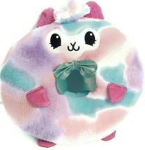 Pikmi Pops Doughmis Llama Jumbo Donut Plush 12&quot; ARCHURRO Rainbow Blocks Bow - £7.76 GBP