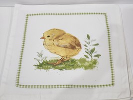 Easter Yellow Chick Fabric Placemats Set of 4 - $34.64