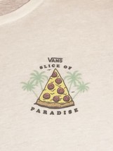 Vans T Shirt Official Slice Of Paradise Womens Sheer Burnout Size Small ... - $11.19