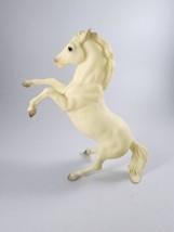 Vintage Breyer Horse Rex Rearing Stallion Alabaster White #180 USA  B Stamp - £15.48 GBP