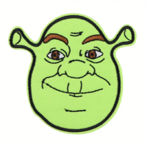 Embroidery Patch Sew or Iron-On Fabric Applique - New - Shrek - $8.99