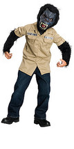Deluxe Horrorland Gorilla Child Halloween Costume Boys Size Medium (8-10) - £26.01 GBP
