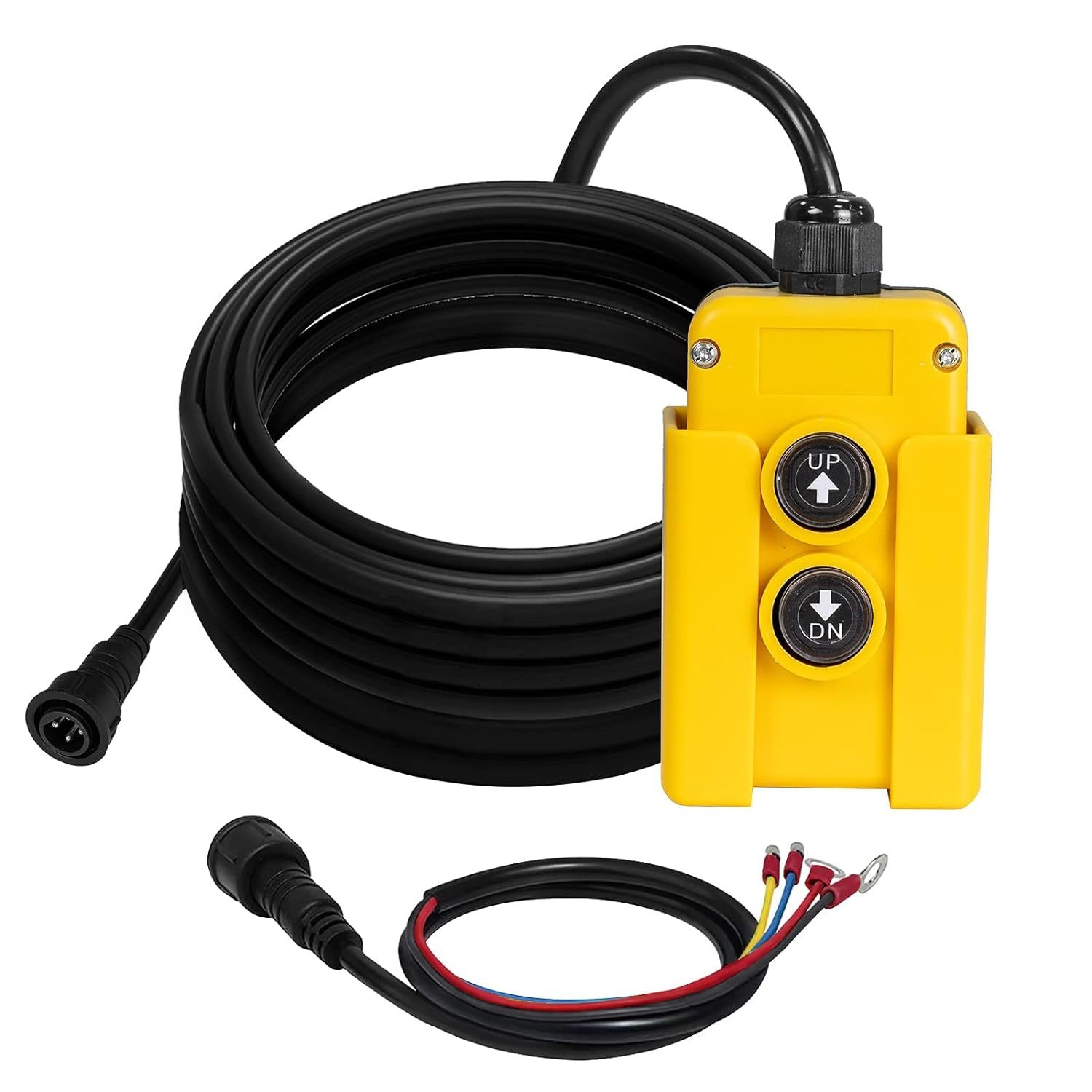 4 Wire Dump Trailer Remote Control Switch For Hydraulic Pump 12V Dc For ... - $44.96