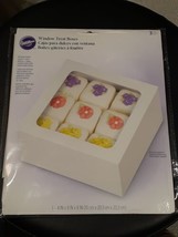Wilton Treat Boxes For Holiday Food Cake Gifts  3 Pack Size 8&quot; X 8&quot; X 4&quot; - £7.79 GBP