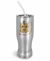 PixiDoodle Gold Robot Insulated Coffee Mug Tumbler with Spill-Resistant Slider L - £26.56 GBP+