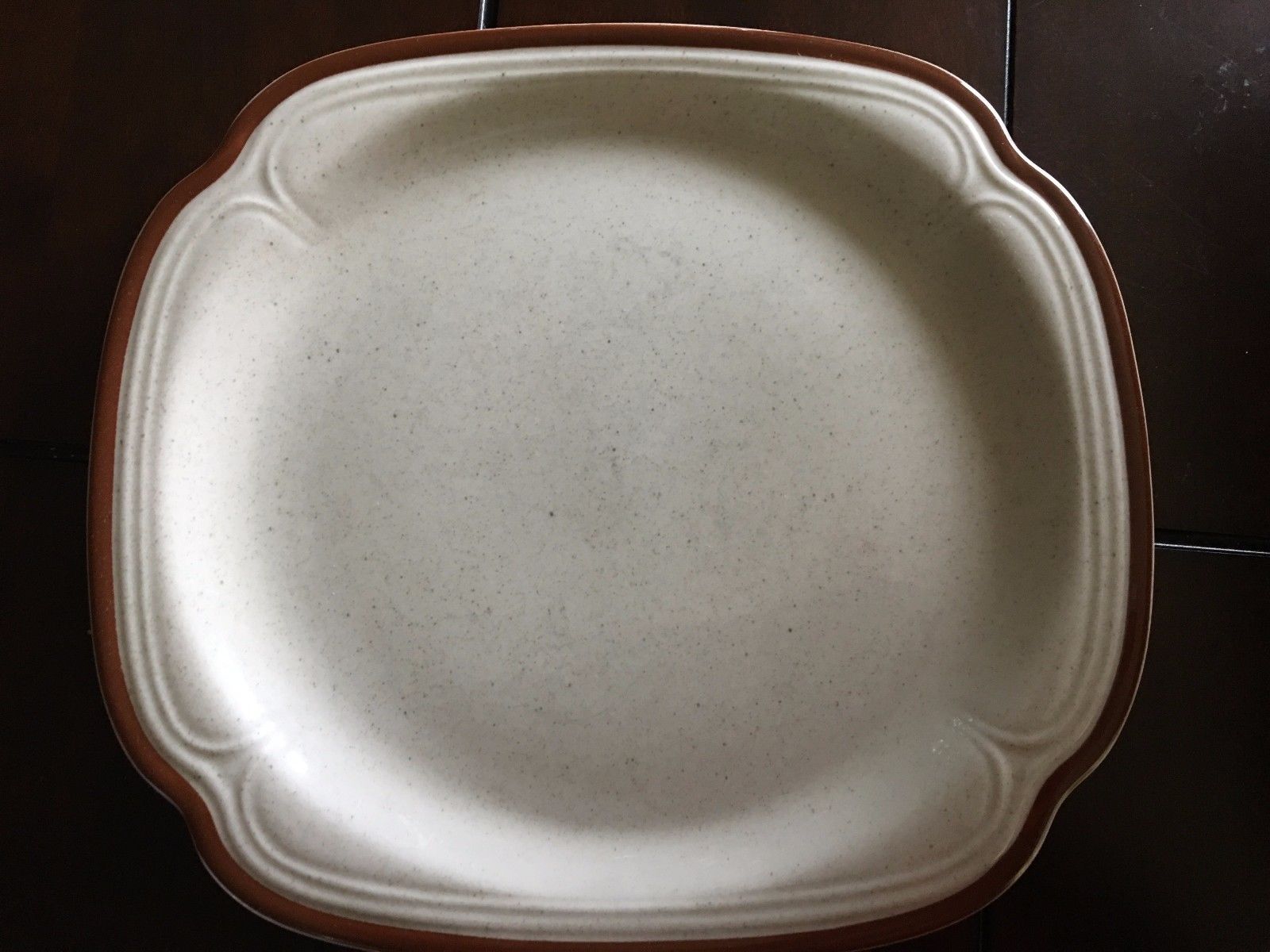 Syracuse China Square Salad Plate ~ 13C ~ Restaurant Ware ~ Great Condition - $11.29