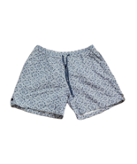Cathy Daniels Pull On Elastic Waist Shorts ~ Sz XL ~ Blue &amp; White ~ 6&quot; I... - £13.40 GBP