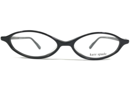 Kate Spade Eyeglasses Frames BENJAMEN 0FS3 Black Round Horn Rim 48-15-135 - £66.85 GBP