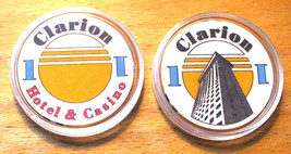 $1. CLARION Casino Chip - 1991 - San Juan, Puerto Rico - £6.22 GBP