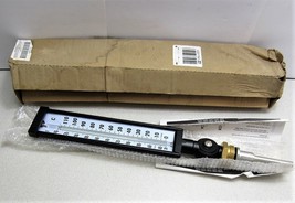 4LZP1 Industrial Thermometer New 30-240F with 1 1/4&quot; NPT Fitting - $26.17