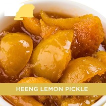 Home Made Heeng Lemon Pickles Sweet &amp; Sour Lime Pickles with Heeng - 500 gm - £26.48 GBP