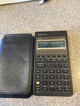 Hewlett Packard HP 17B Financial Calculator, Slip Case New Batteries - $20.57