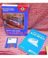 &quot;Design Your Own Railroad&quot;, Rare Old Vintage Software, 1993 Abracadata, ... - £35.26 GBP