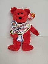 NWT MWMT TY Beanie Babies Aces the Bear Las Vegas Exclusive 2006 - £12.40 GBP