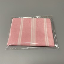 Ruikim Pillowcases Pink Striped Cotton Pillowcase Super Soft And Comfortable  - £12.74 GBP