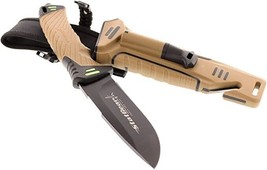 StatGear Surviv-All 4&quot; FIXED BLADE 440C Stainless Steel w/ Sheath - Firestarter - £55.02 GBP