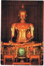 Thailand Postcard Pisanuloke Phra Buddha Chinaraj - $2.96