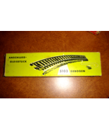 MARKLIN HO   5103   METAL  CURVED FEEDER   M TRACK  STUDDED THREE RAIL  ... - €5,12 EUR