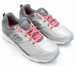 Danskin Now Women Low Top Running Sneakers Size US 6 Gray Pink Blue - £10.85 GBP